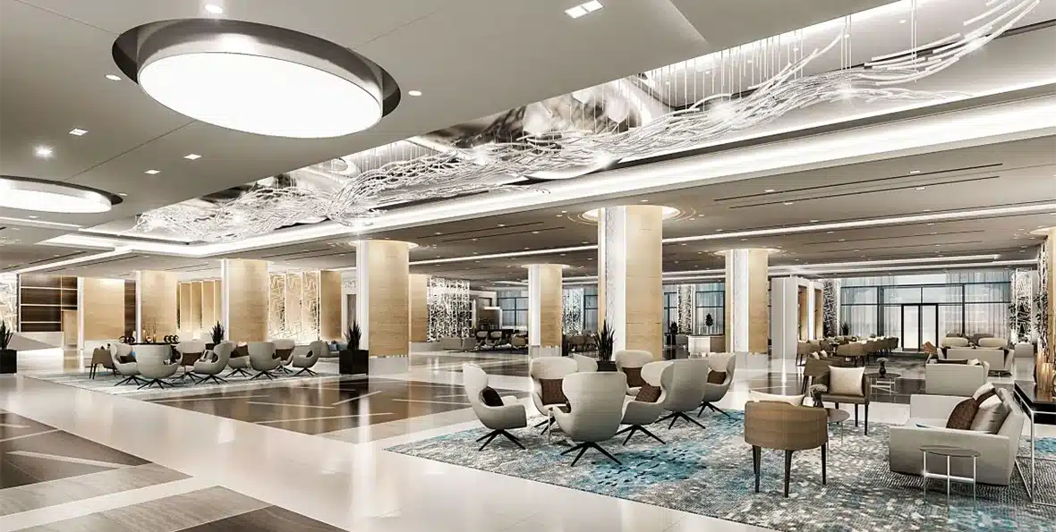 Mariott Resort Ligting design at jumeirah UAE