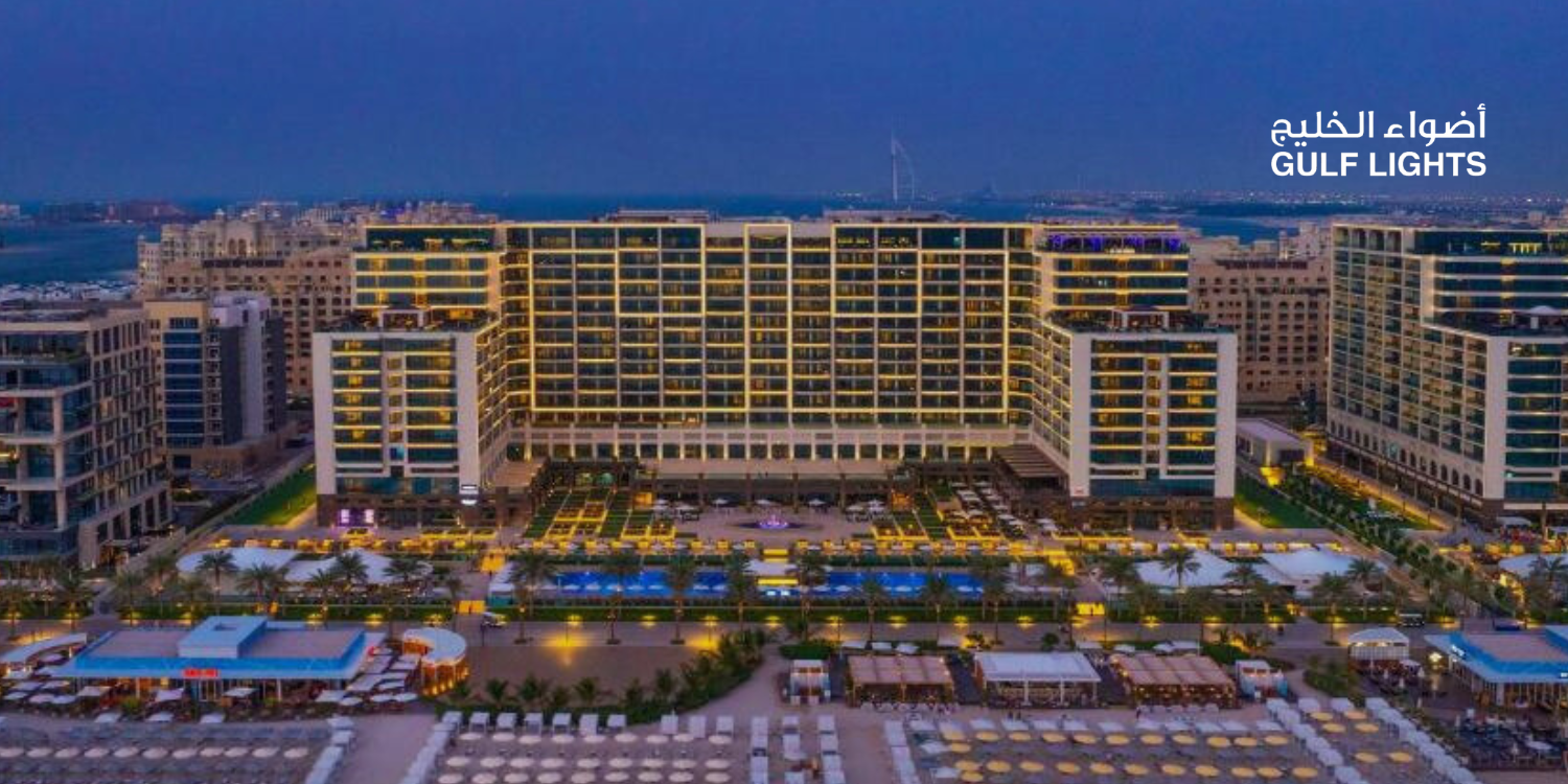 Mariott Resort Ligting design at jumeirah UAE