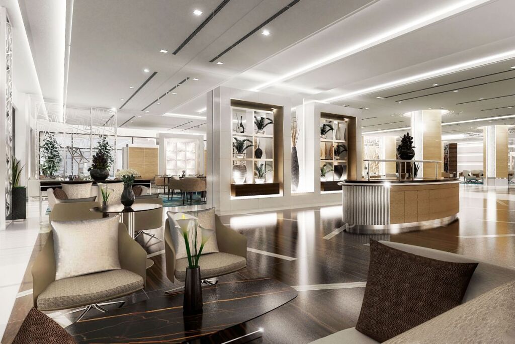 Mariott Resort Ligting design at jumeirah UAE