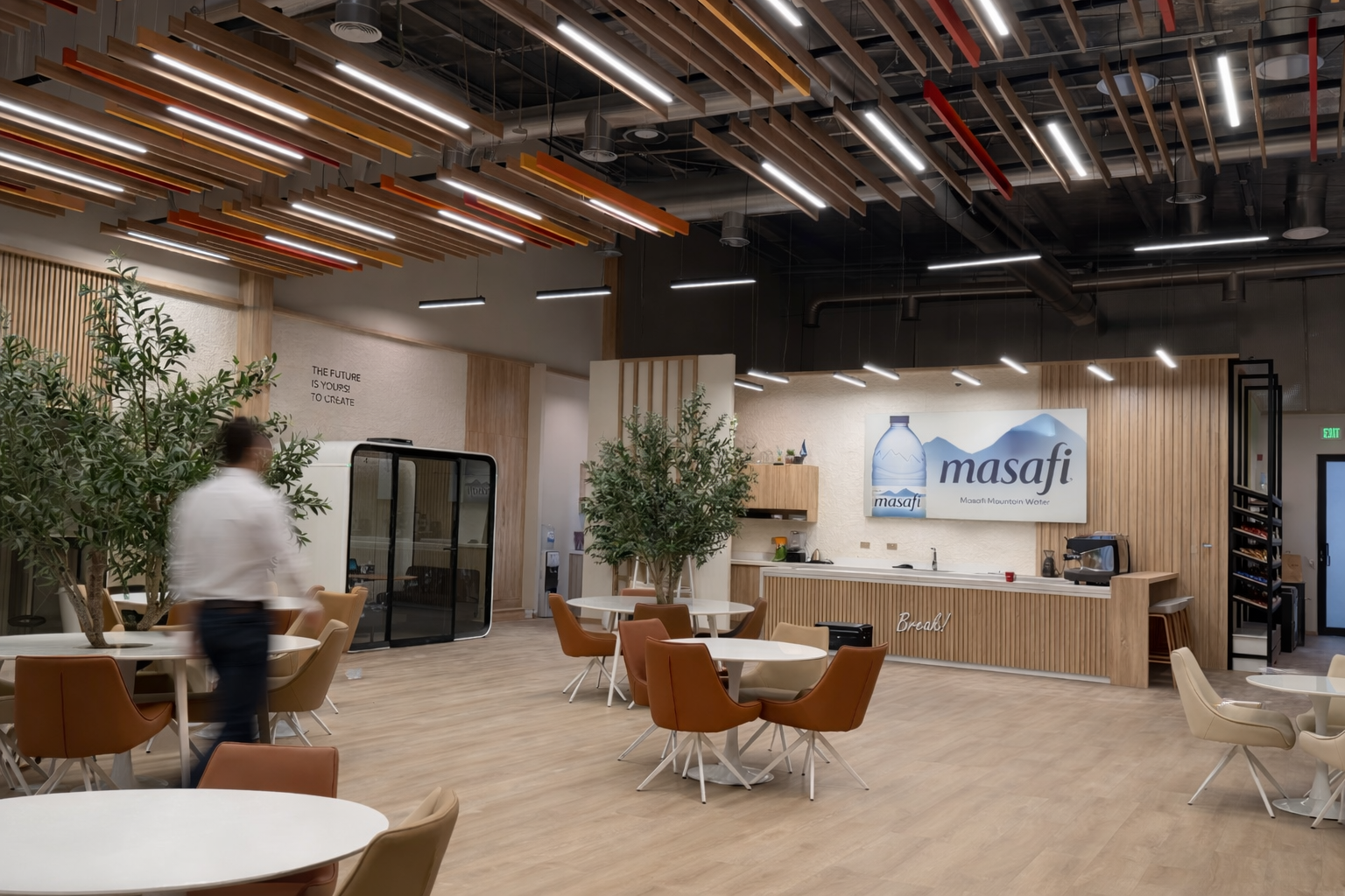 Masafi Park HQ Lighting at Dubai, UAE
