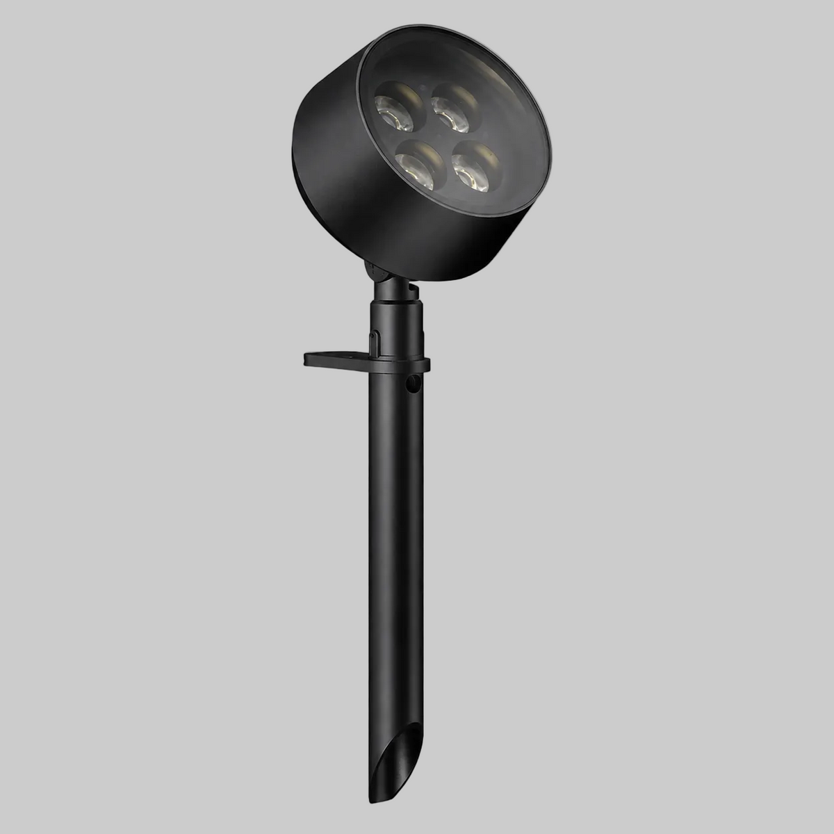 LED landscape spike light fixture with COB lamp source 