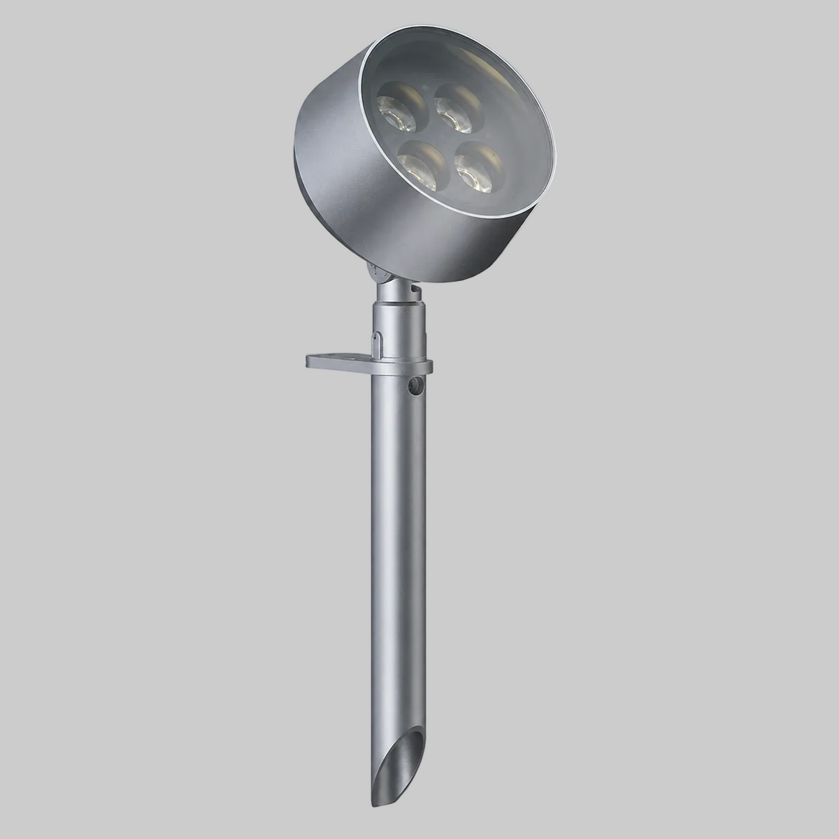 LED landscape spike light fixture with COB lamp source 