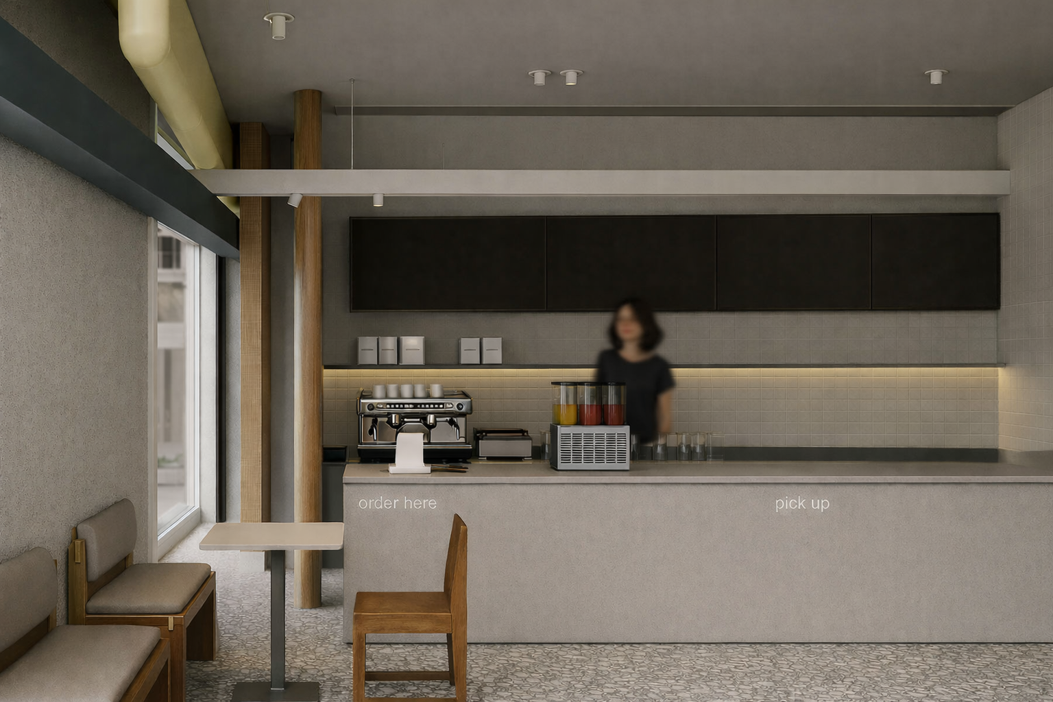 Mellows Wholesome Eatery Lighting at Abu Dhabi, UAE