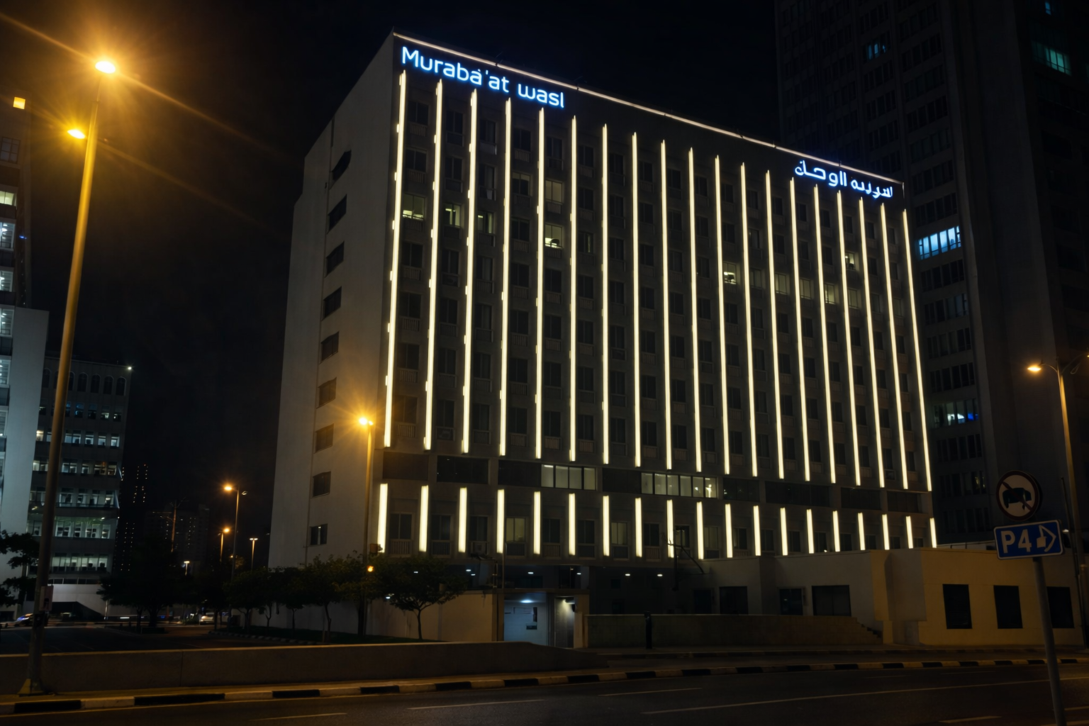Muraba at wasl lighting at dubai UAE