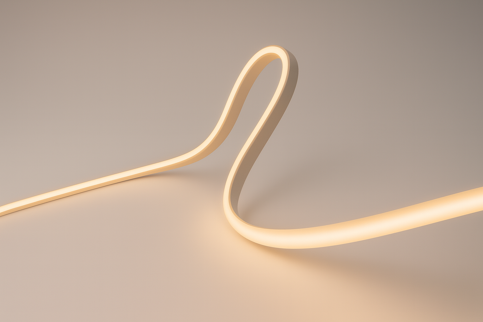 Neon LED strip light with COB/SMD base lamp