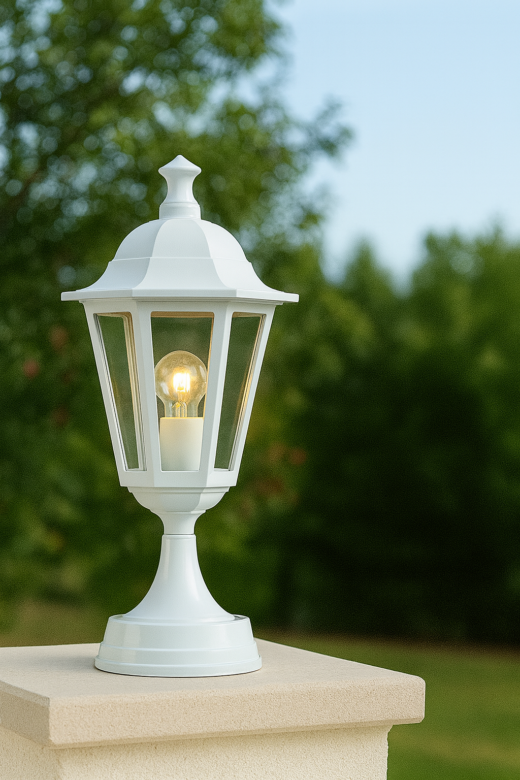 Application image of the top wall light 