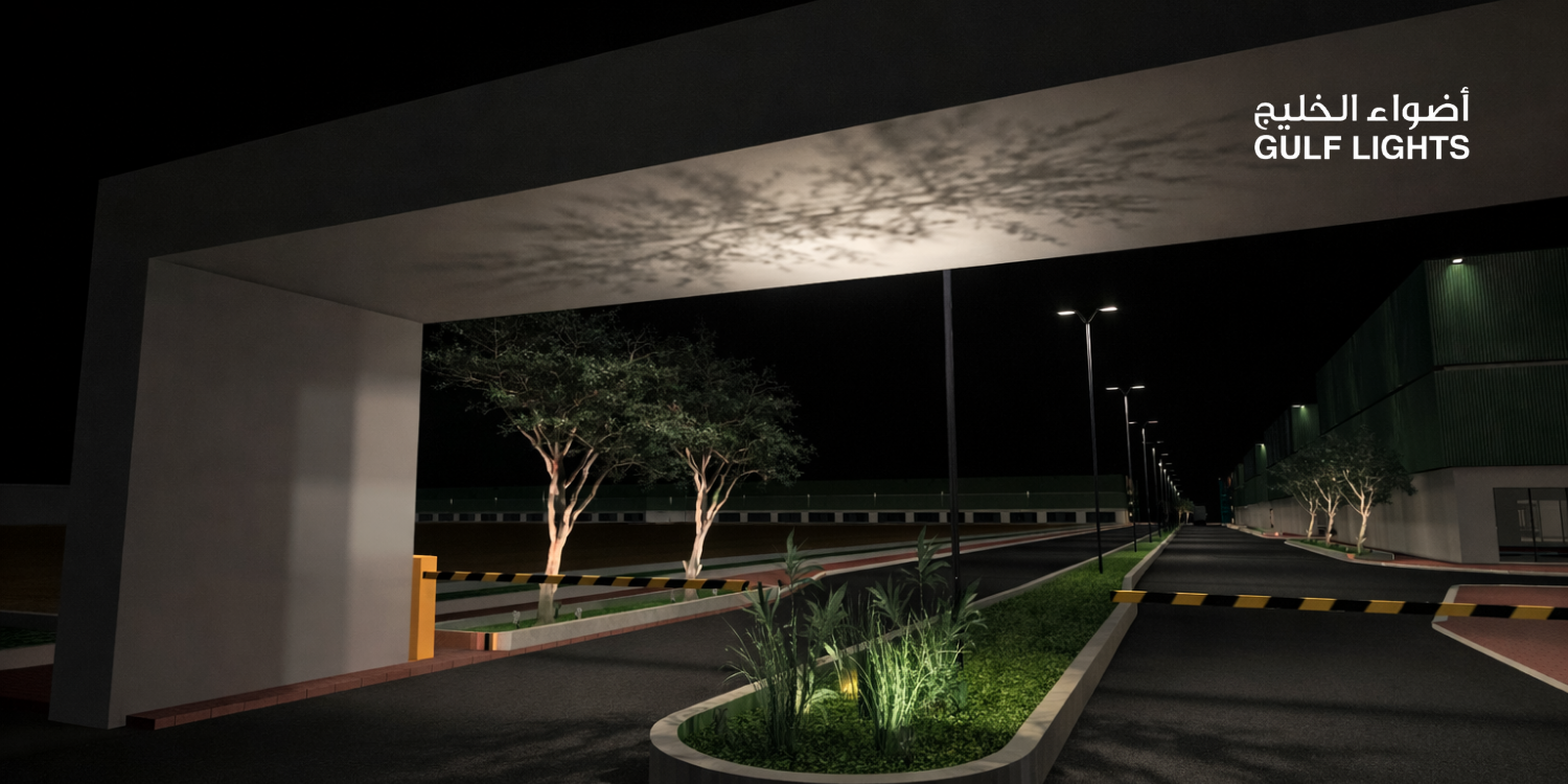 Nad Al Hamar Showrooms Lighting Design at Dubai, UAE