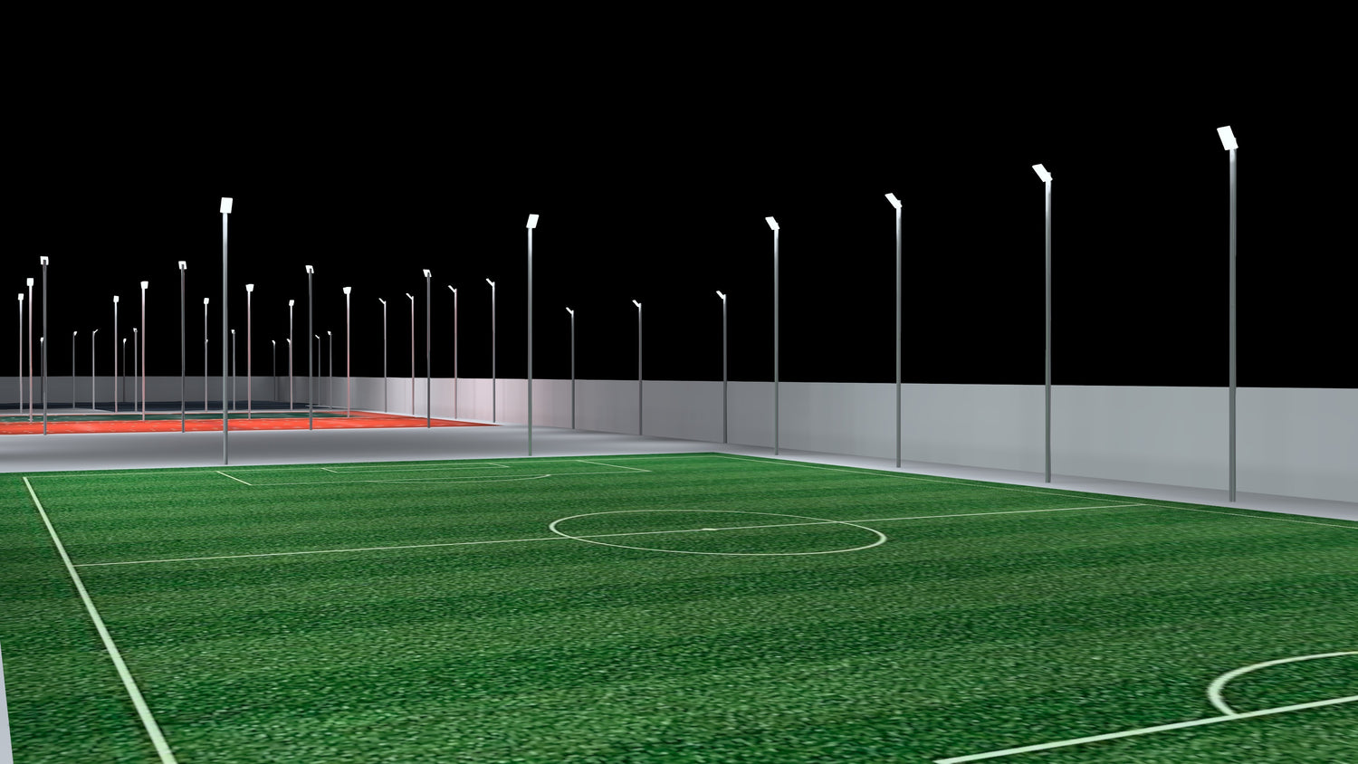 National_Charity_School Lighting design at Ajman UAE