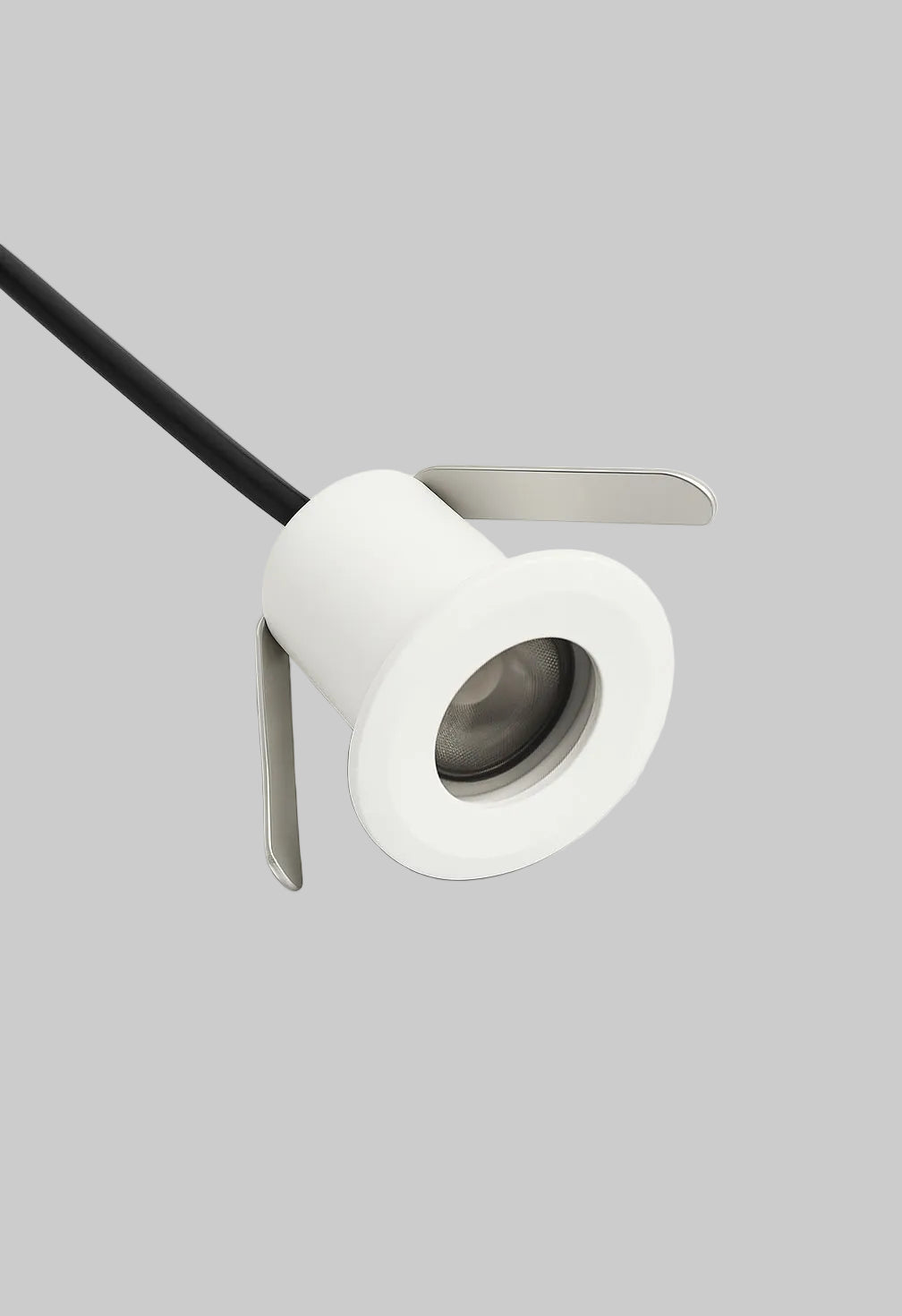 White small size deep recessed mini spotlight