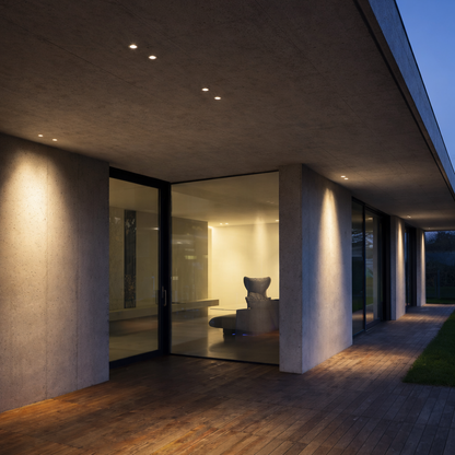Application image of the recessed mini spotlight 