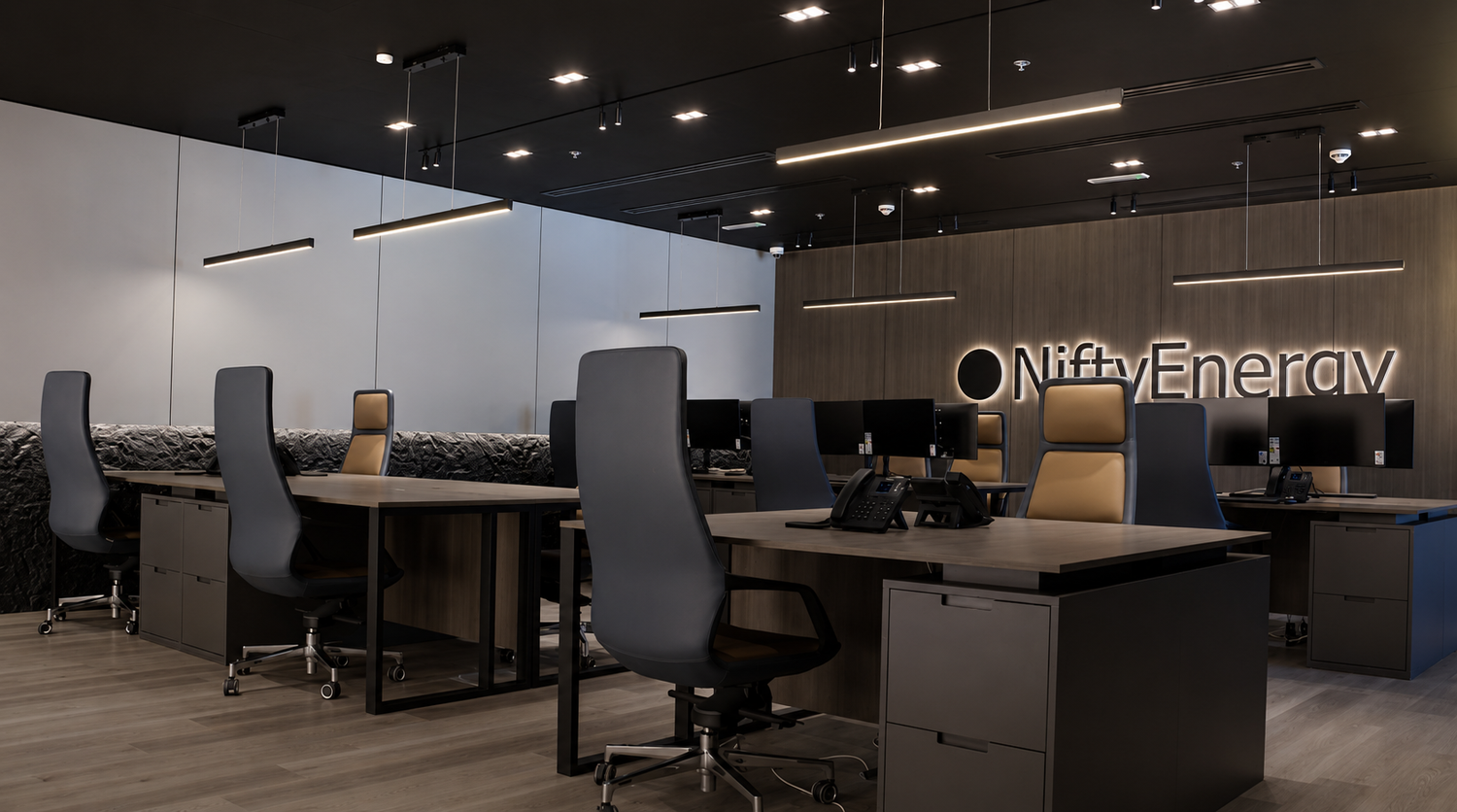 Nifty Energy HQ Lighting at Dubai, UAE