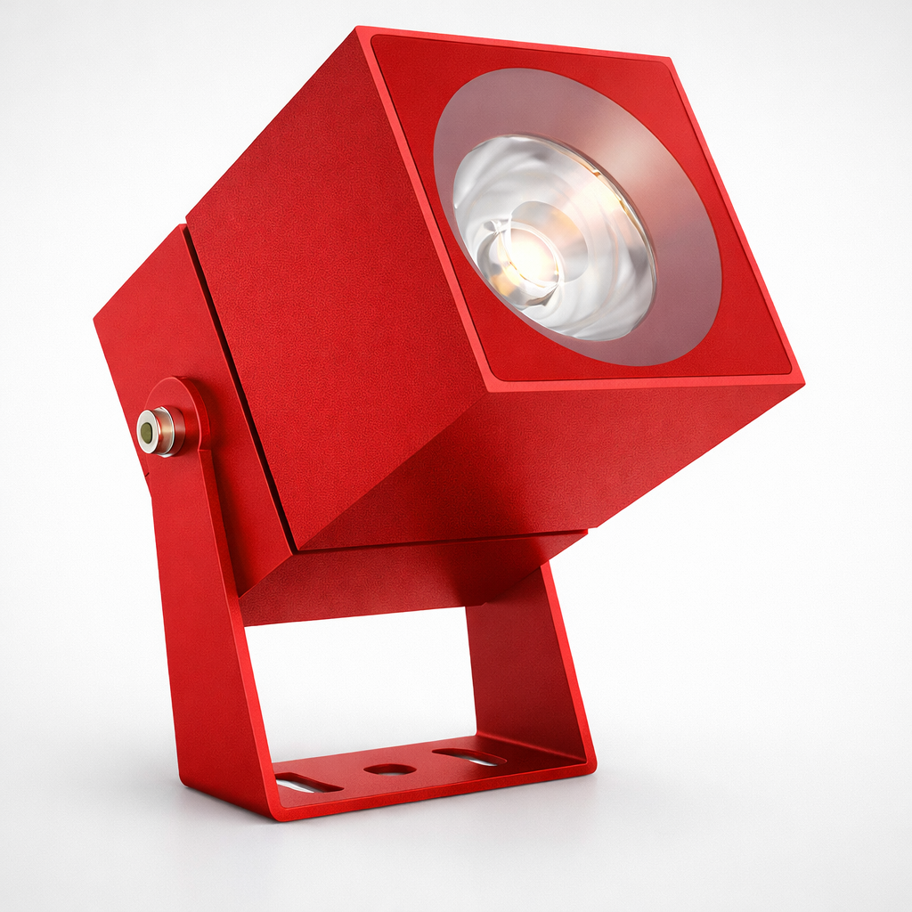 Mounted landscape spotlight in UAE