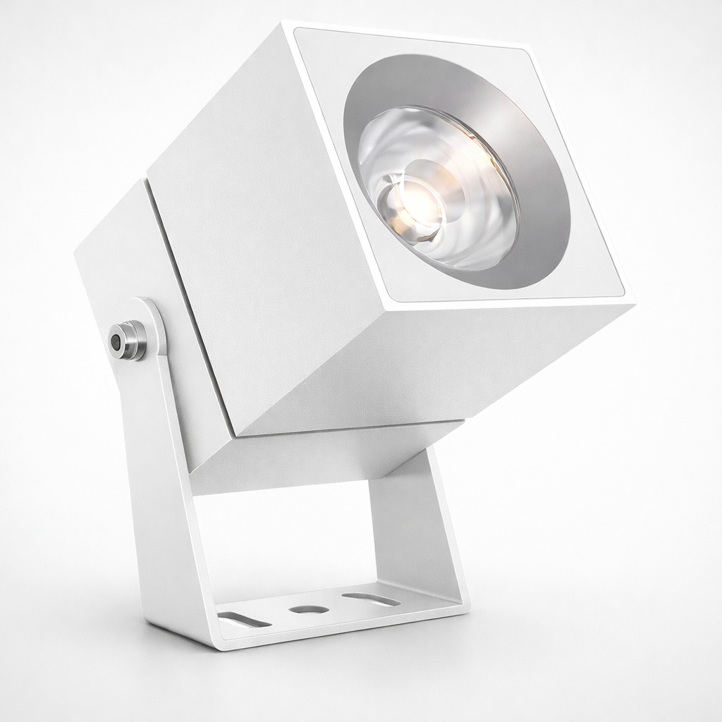 Mounted landscape spotlight in UAE