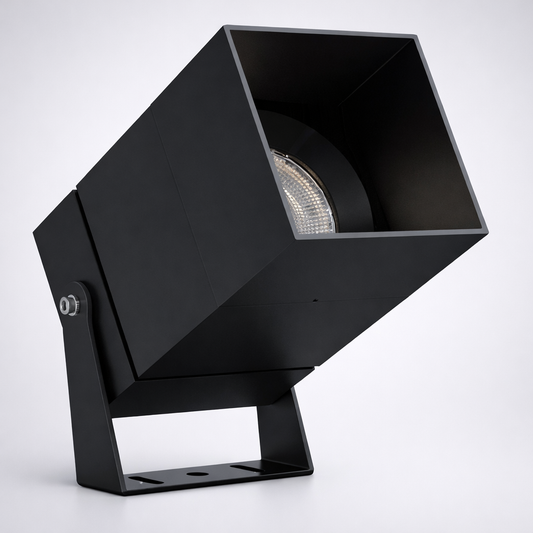 Mounted landscape spotlight in UAE