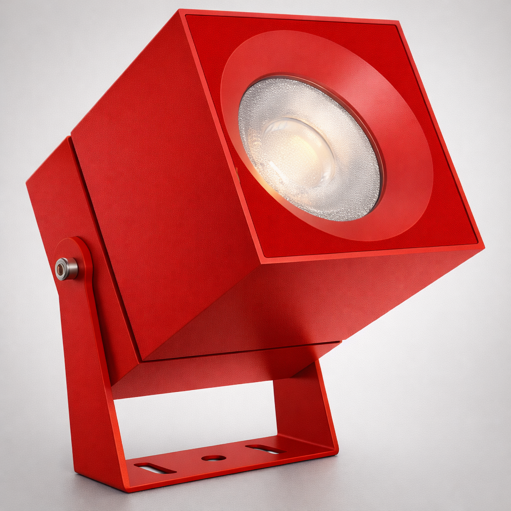 Mounted landscape spotlight in UAE