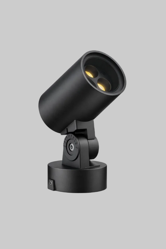 Mounted landscape spotlight 