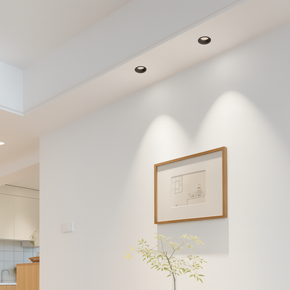 Application image for the recessed spotlight frame 