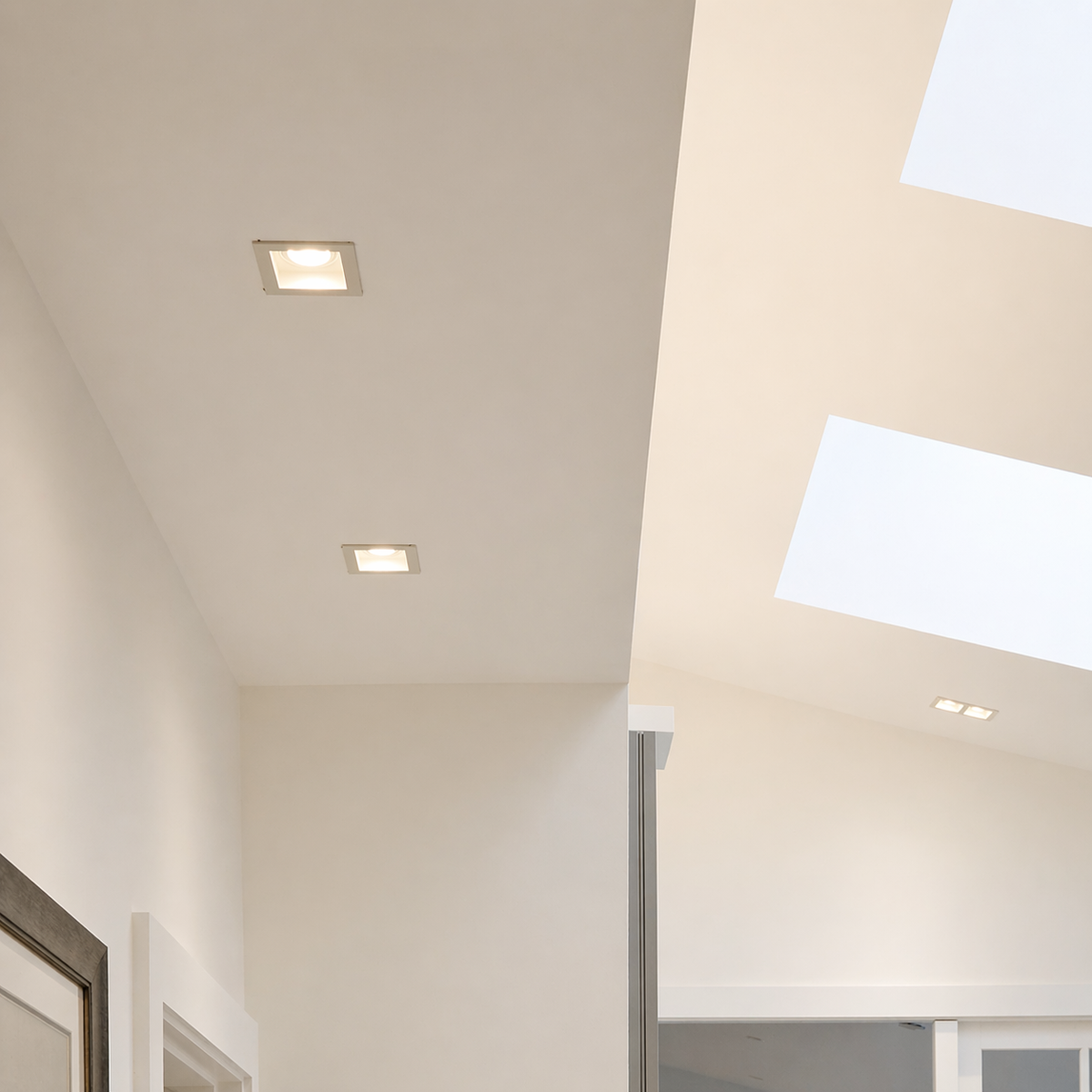Application image for the recessed square spot light frame 