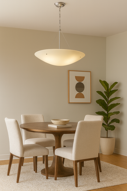 Application image for the suspended pendant light 