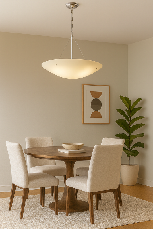 Application image for the suspended pendant light 