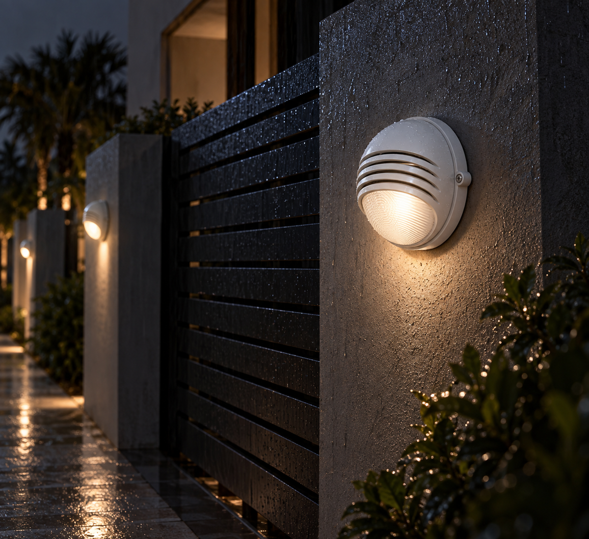 Outdoor boundary wall light 