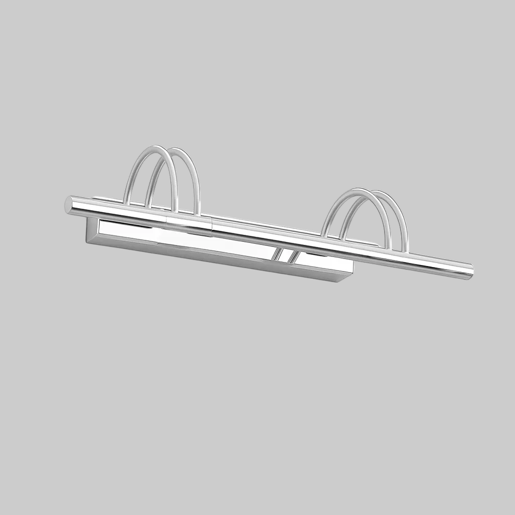 Chrome picture wall light 