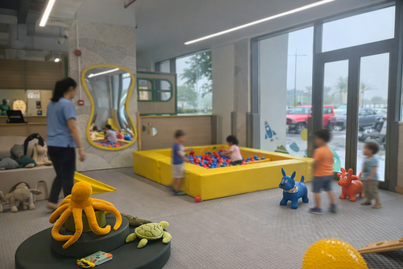 Playtopia Lighting at Dubai, UAE