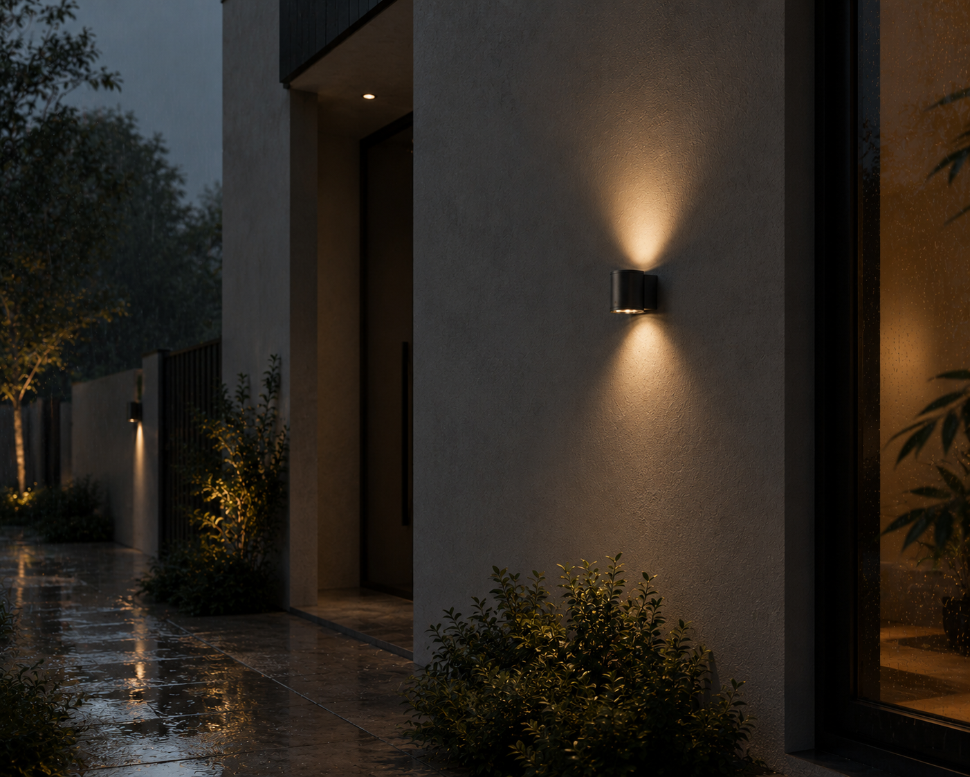 Application image for the R110 mounted wall light 