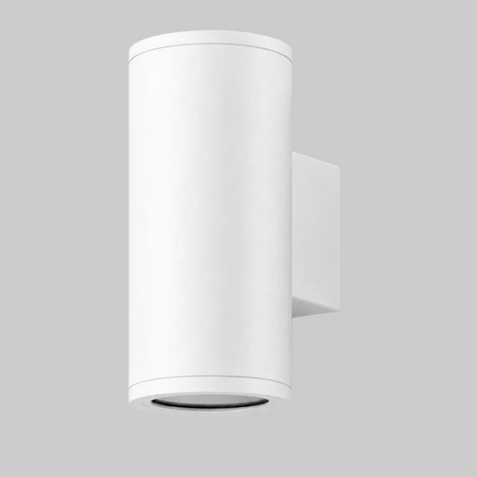 White wall mounted up and down light 