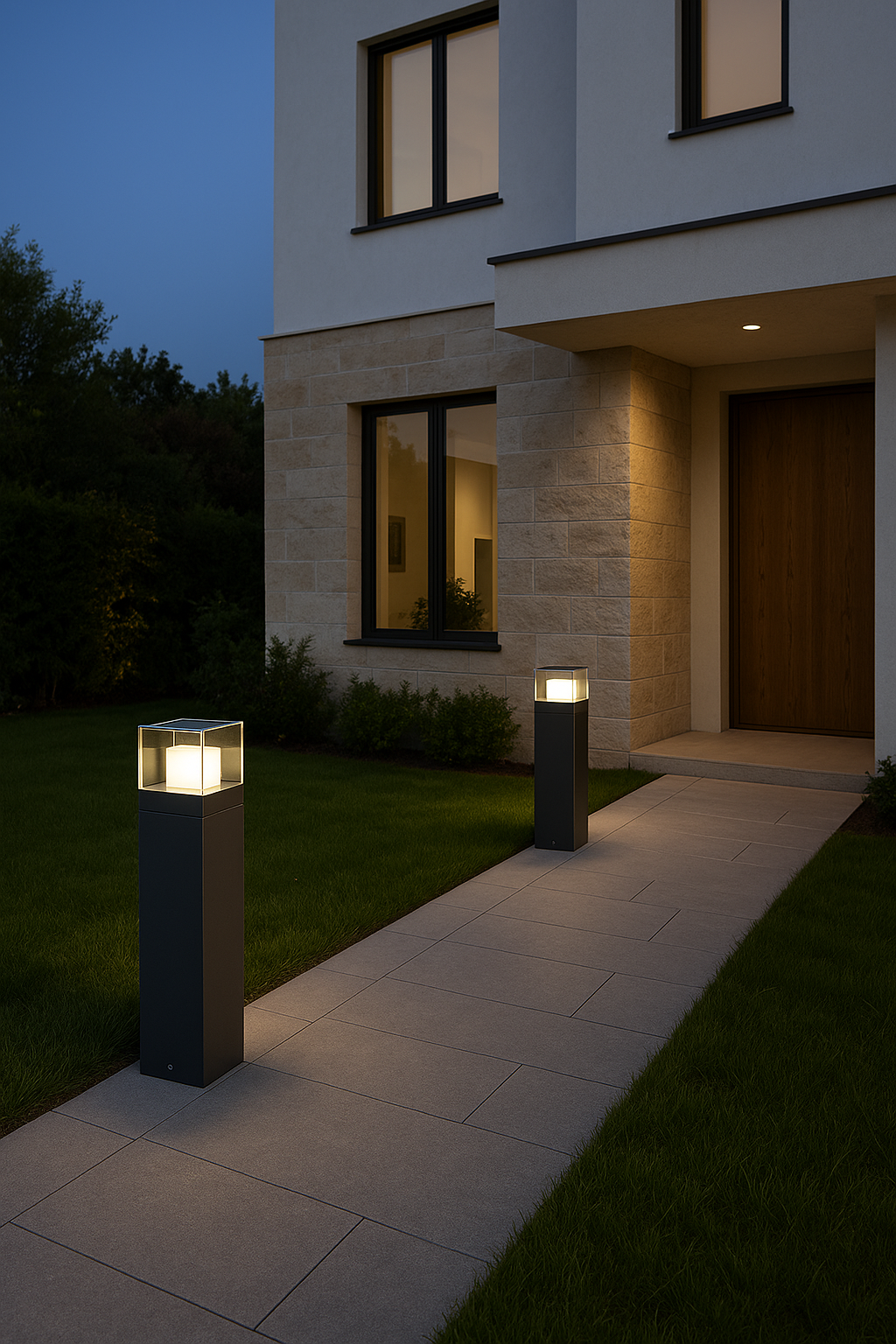 Application image for the bollard light 