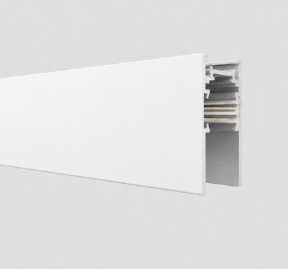 Mounted pre-bury magnetic track for the track light