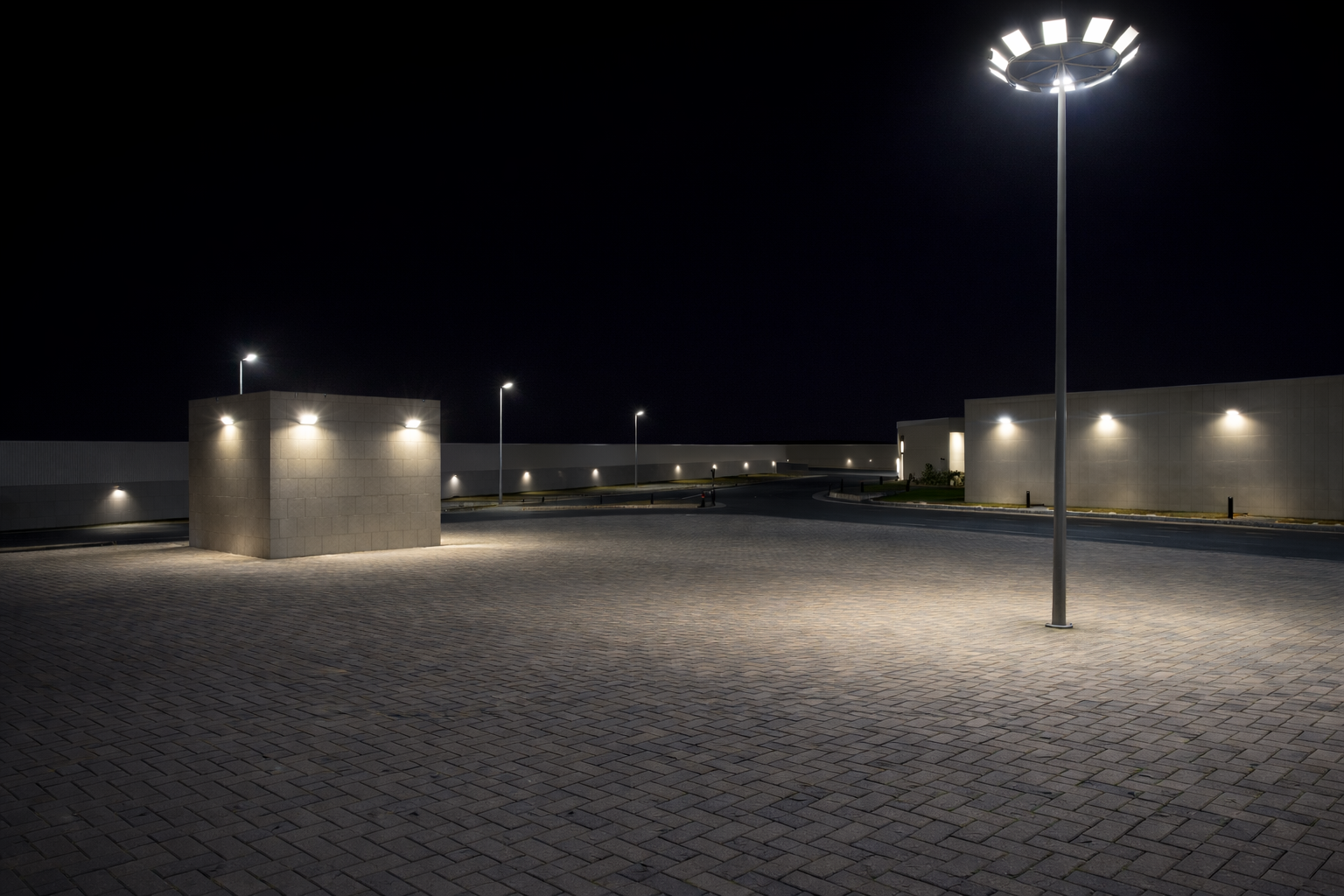 Raknor HQ Lighting design at Dubai, UAE