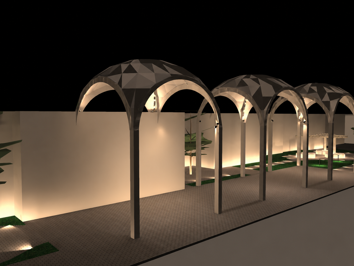 Rashid hospital lighting in Dubai, UAE