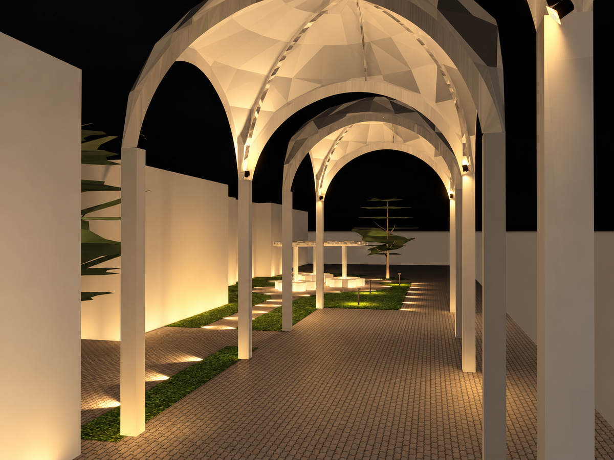 Rashid hospital lighting in Dubai, UAE