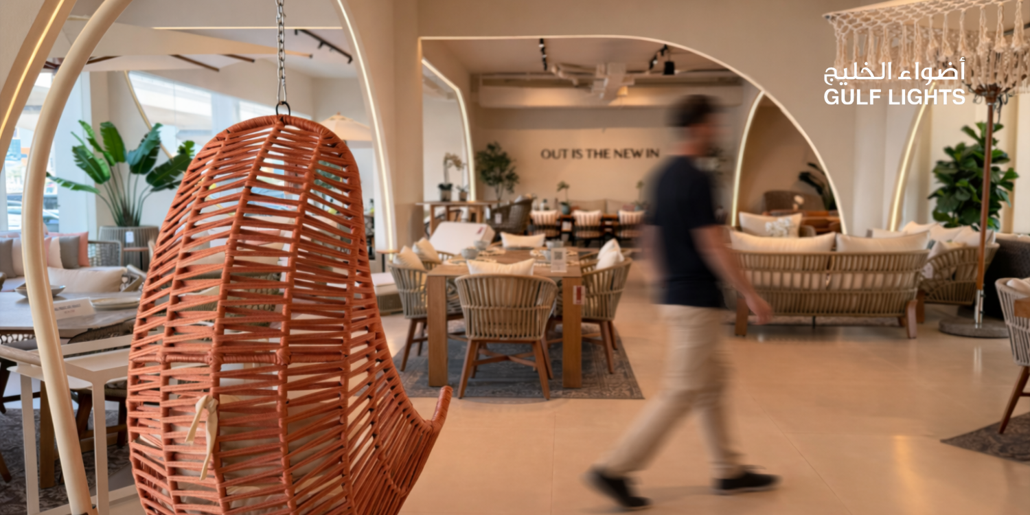 Rattan House Lighting at Dubai, UAE
