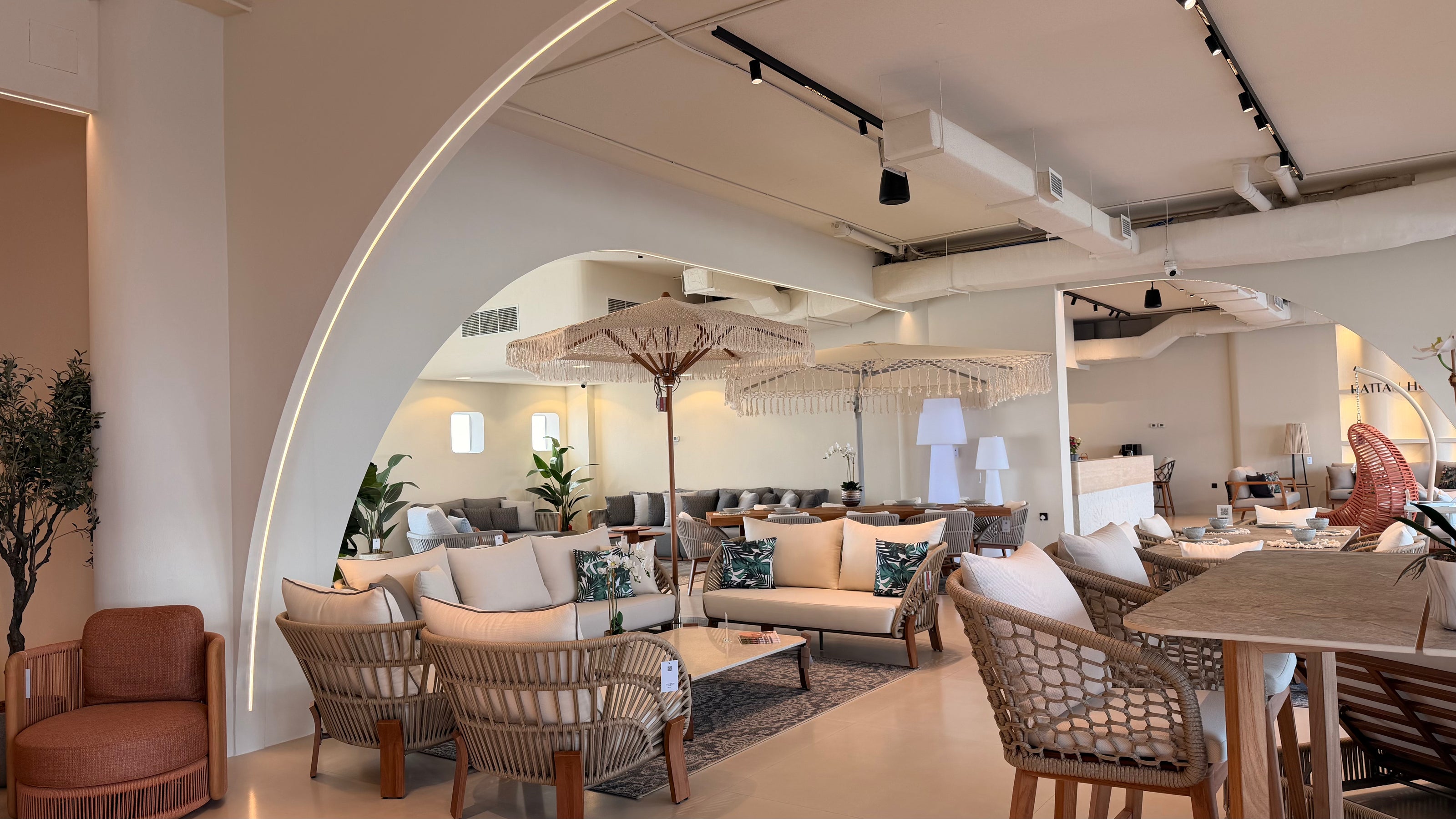 Rattan House Lighting at Dubai, UAE