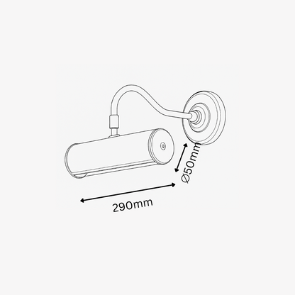 Wall mounted picture light in UAE