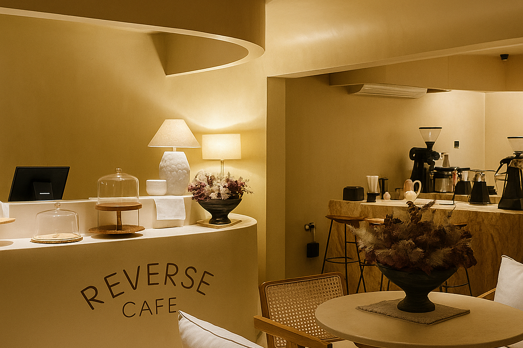 Reverse Cafe Lighting at Al Ain UAE