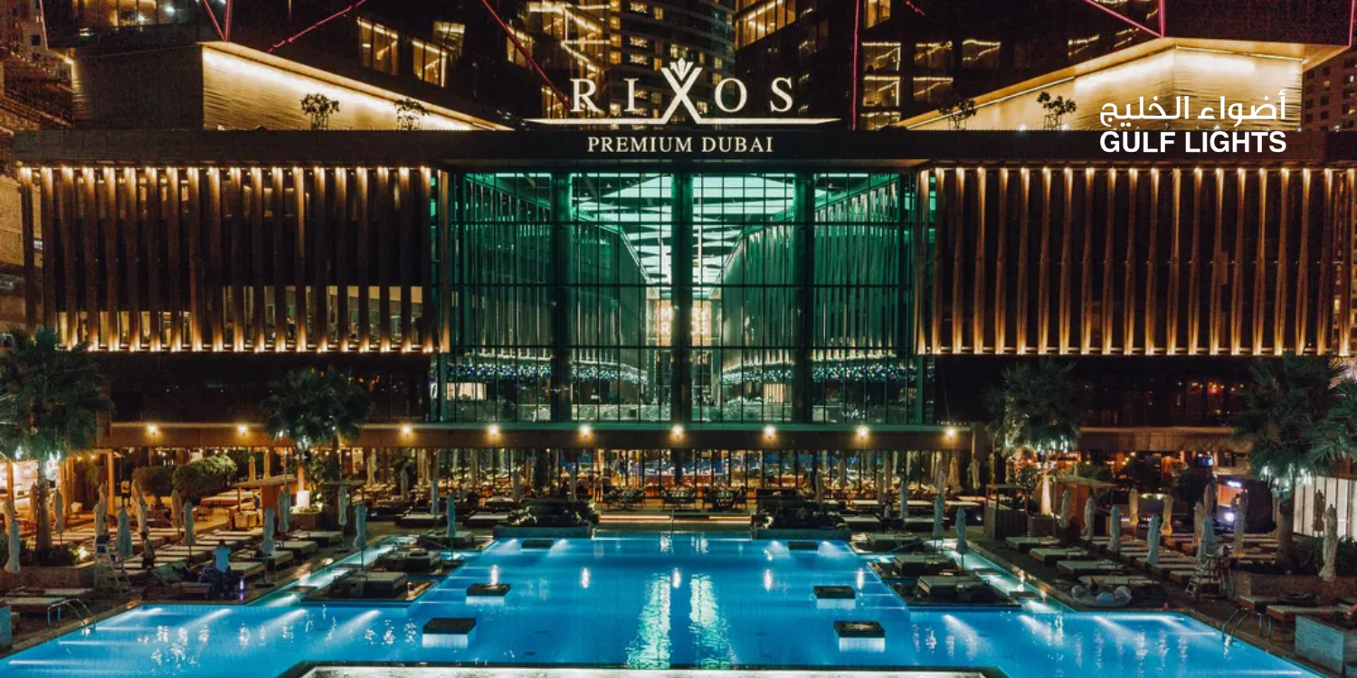 Rixos premium Lighting at JBR UAE