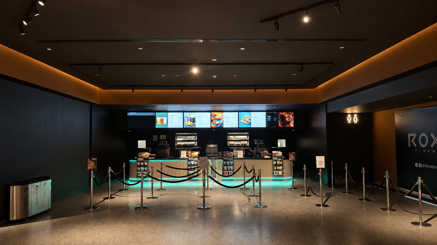 Roxy Cinema Lighting at Dubai, UAE