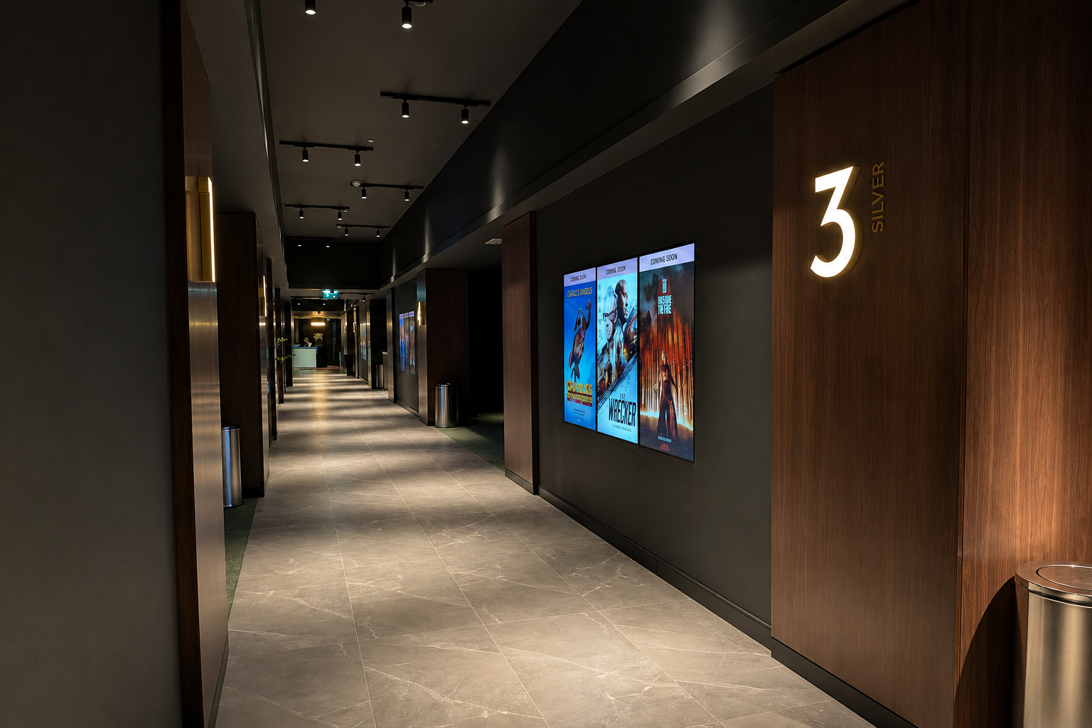 Roxy Cinema Lighting at Dubai, UAE