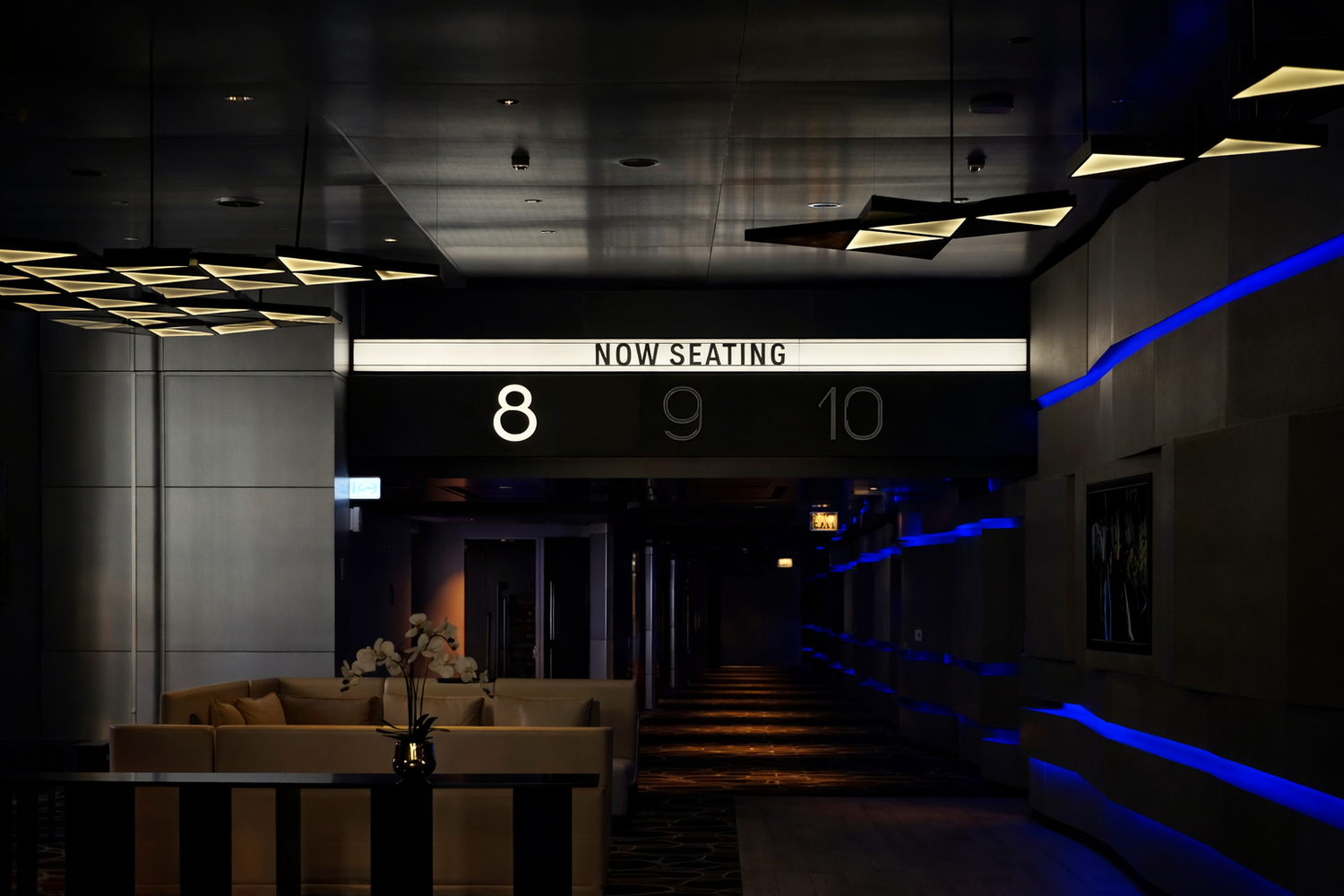 Roxy Cinema Lighting at City Walk, Dubai, UAE
