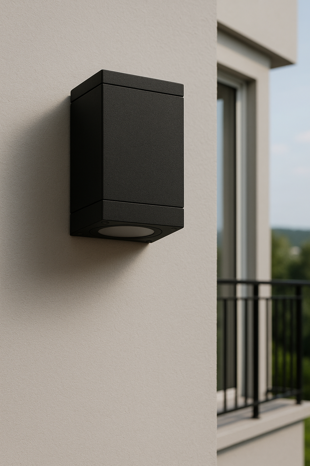 Application image of the mounted wall light 