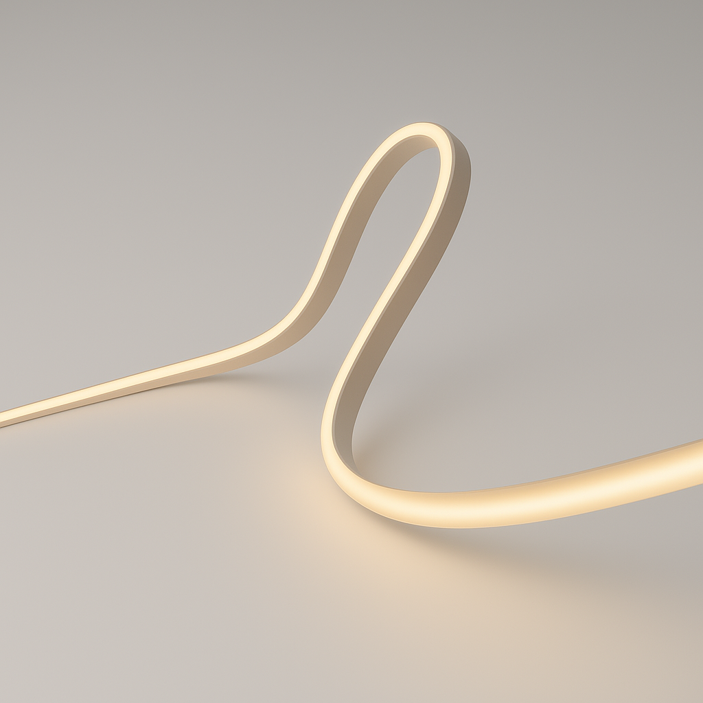 Neon strip light with COB/SMD base lamp