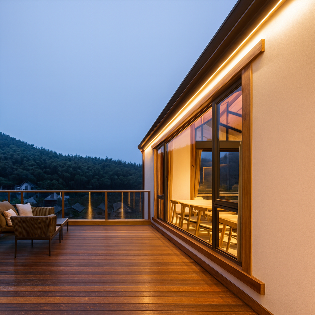 Application image for the neon strip light