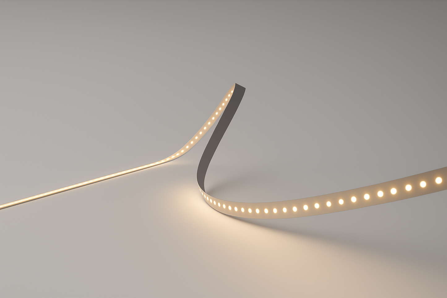 LED strip light with COB/SMD base lamp