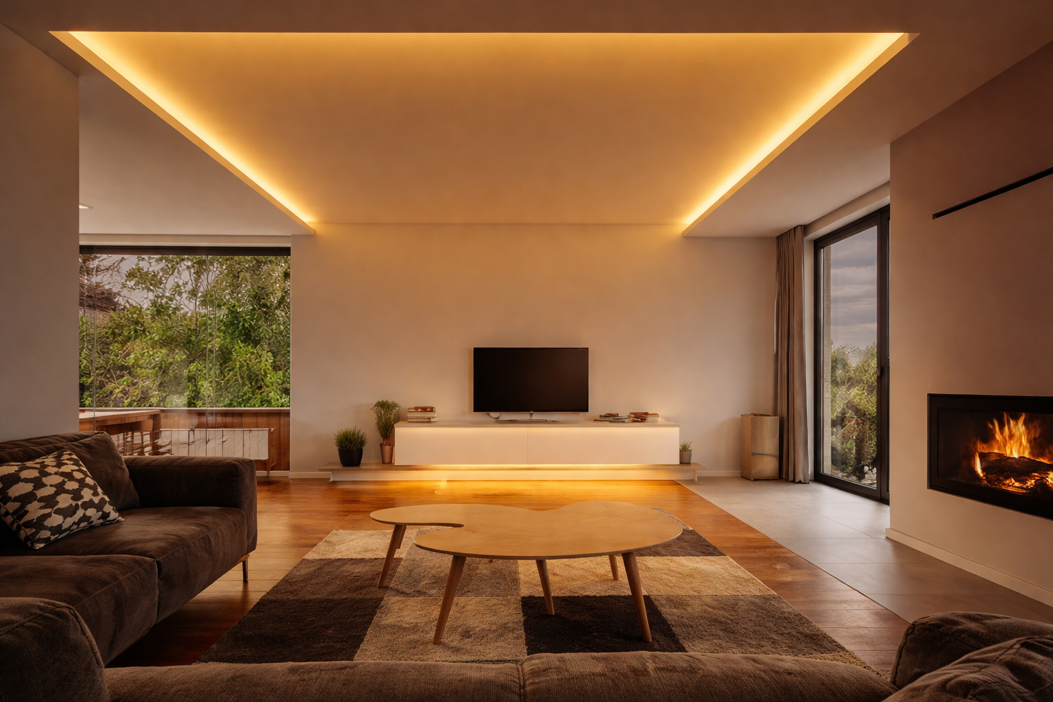 LED light application image