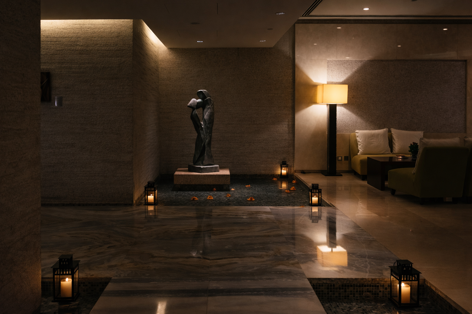 Shangri La Lighting at Dubail UAE
