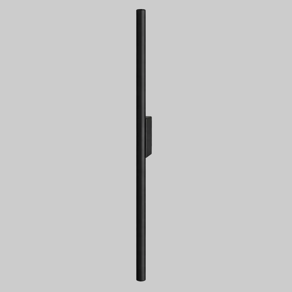 Black mounted wall light 