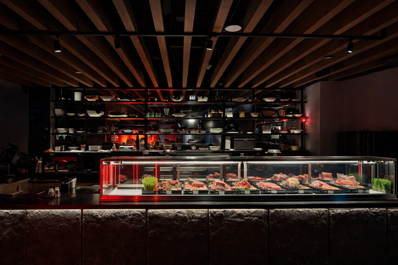 Smoki moto lighting at Palm Jumeirah, Dubai, UAE
